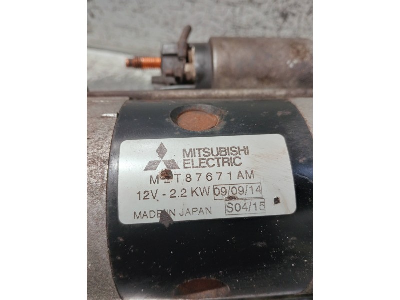 Recambio de motor arranque para opel movano 2.5 diesel (s8u-772 / l93) referencia OEM IAM M2T87671AM  