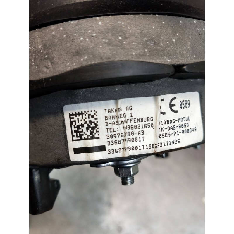 Recambio de airbag delantero izquierdo para bmw serie 3 compact (e46) referencia OEM IAM 309763590AB  AIRBAG VOLANTE