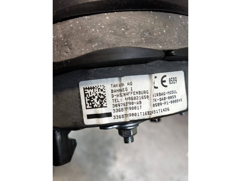 Recambio de airbag delantero izquierdo para bmw serie 3 compact (e46) referencia OEM IAM 309763590AB  AIRBAG VOLANTE