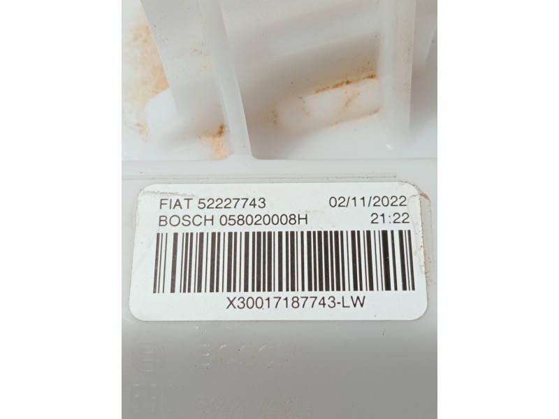Recambio de bomba combustible para fiat 500 312 1.0 hybrid referencia OEM IAM 52227743 058020008H 