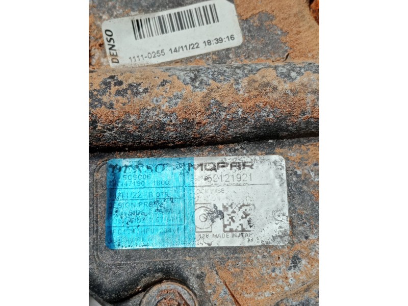 Recambio de compresor aire acondicionado para fiat 500 312 1.0 hybrid referencia OEM IAM 52121921  