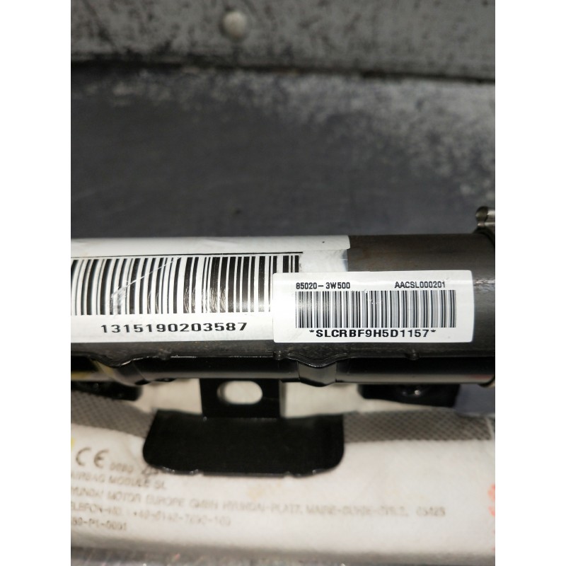 Recambio de airbag cortina delantero derecho para kia sportage referencia OEM IAM 850203W500 1315190203587 