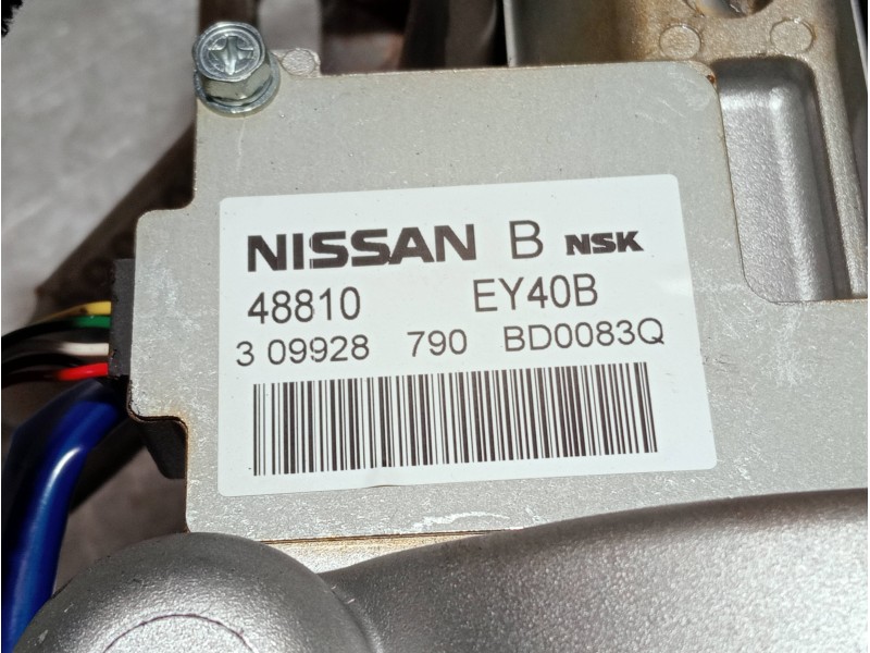 Recambio de columna direccion para nissan qashqai (j10) referencia OEM IAM 48810EY40B BD0083Q EA9CEC089