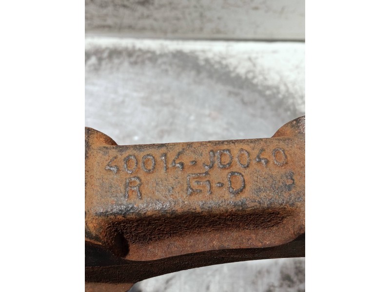 Recambio de mangueta delantera derecha para nissan qashqai (j10) referencia OEM IAM 40014JD040  