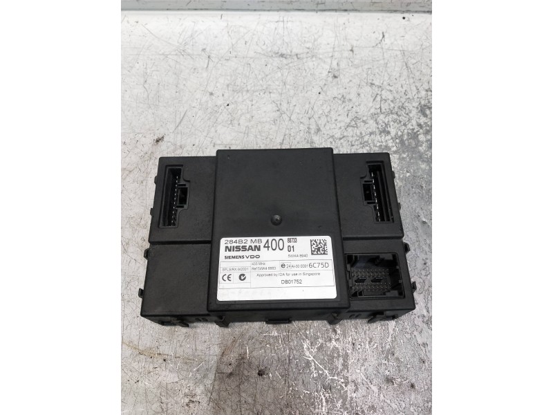 Recambio de modulo electronico para nissan cabstar 09.06 referencia OEM IAM 284B2MB 5WK48940 