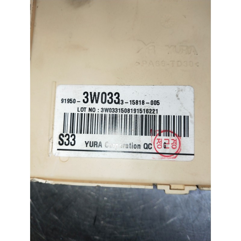 Recambio de caja reles / fusibles para kia sportage referencia OEM IAM 919503W033 1315818005 