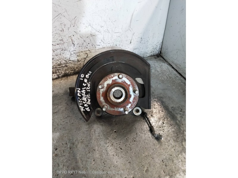 Recambio de mangueta delantera izquierda para nissan qashqai (j10) acenta 4x4 referencia OEM IAM   