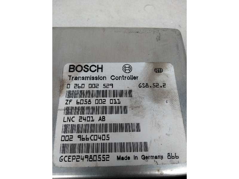 Recambio de centralita cambio automatico para jaguar xj 4.0 v8 32v cat referencia OEM IAM 0260002529 6058002011 LNC2401AB