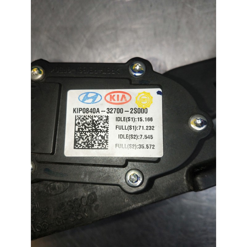 Recambio de potenciometro pedal para kia sportage referencia OEM IAM 327002S000 DH327272S000 
