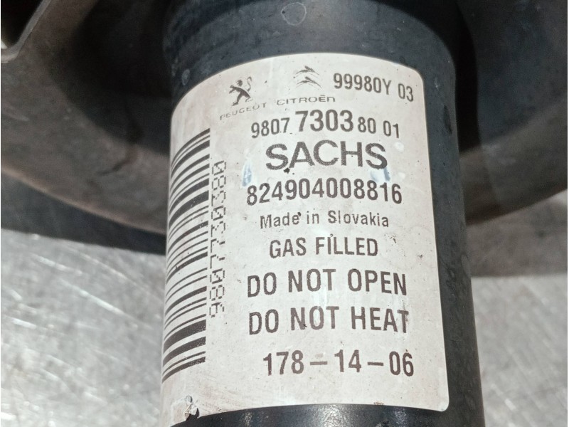 Recambio de amortiguador delantero derecho para peugeot 5008 referencia OEM IAM 980773038001 824904008816 