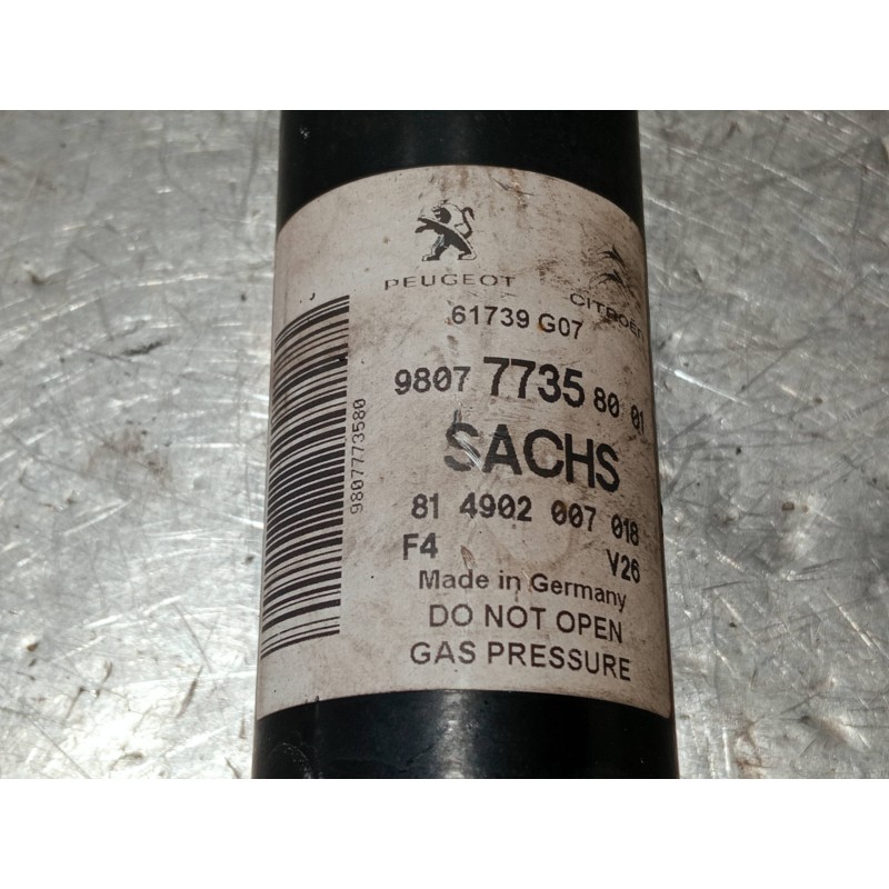 Recambio de amortiguador trasero derecho para peugeot 5008 referencia OEM IAM 980777358001 814902007018 