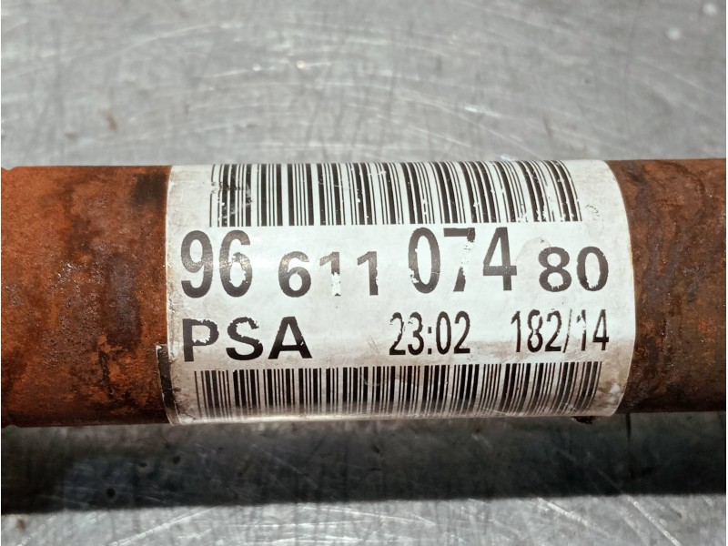 Recambio de transmision delantera derecha para peugeot 5008 referencia OEM IAM 9661107480  