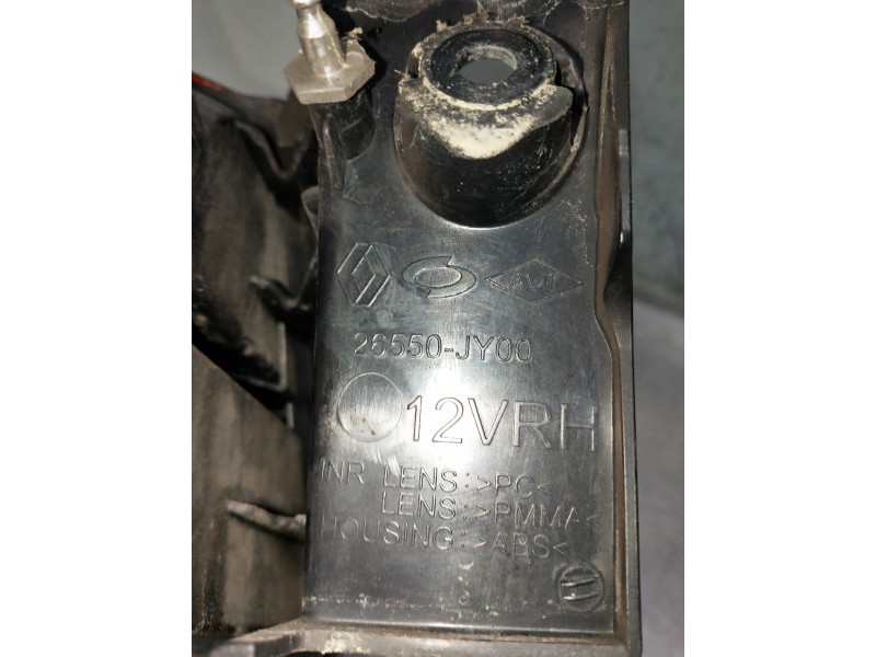 Recambio de piloto trasero derecho para renault koleos referencia OEM IAM 26550JY00  