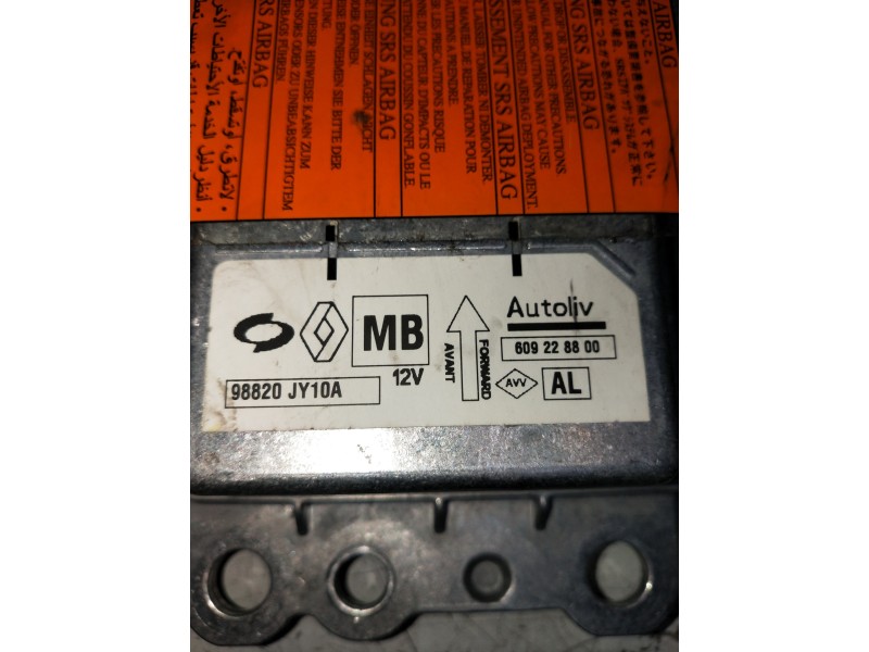 Recambio de kit airbag para renault koleos referencia OEM IAM 98820JY10A 609228800 