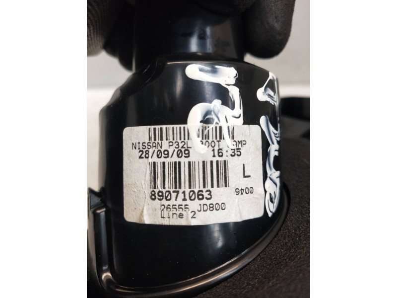 Recambio de piloto trasero izquierdo interior para nissan qashqai (j10) referencia OEM IAM 89071063  