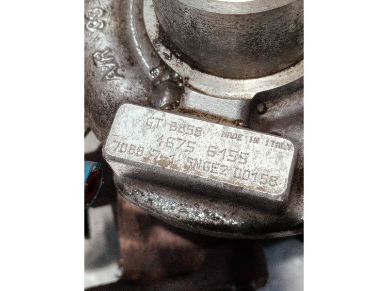 Recambio de turbocompresor para fiat doblo (119) referencia OEM IAM 46756155 7088471 GTB858