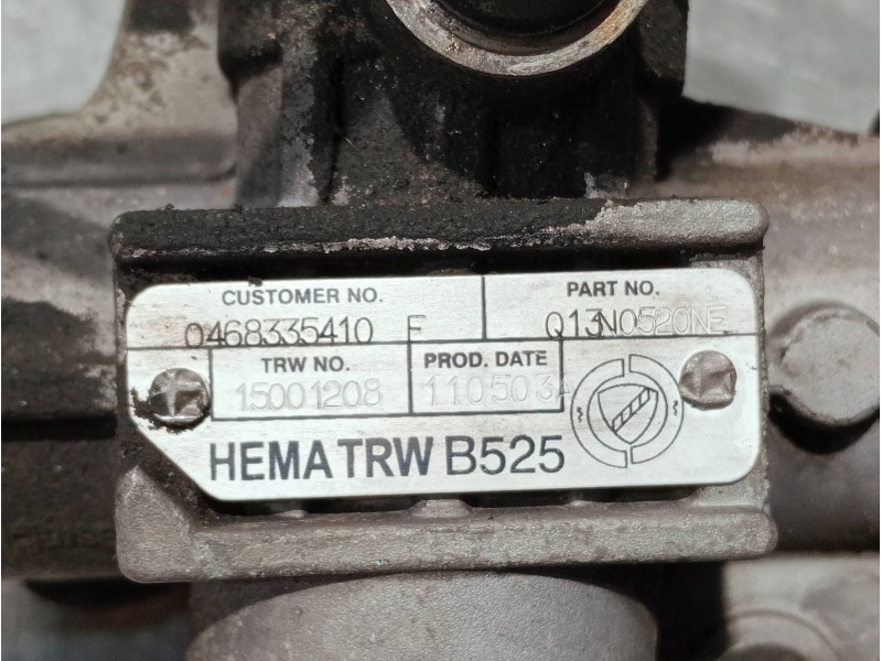 Recambio de cremallera direccion para fiat doblo (119) referencia OEM IAM 0468335410F 15001208 37502380