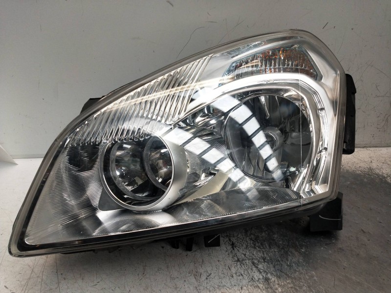 Recambio de faro izquierdo para nissan qashqai (j10) referencia OEM IAM 26060JD91B 1EF23804211 XENON