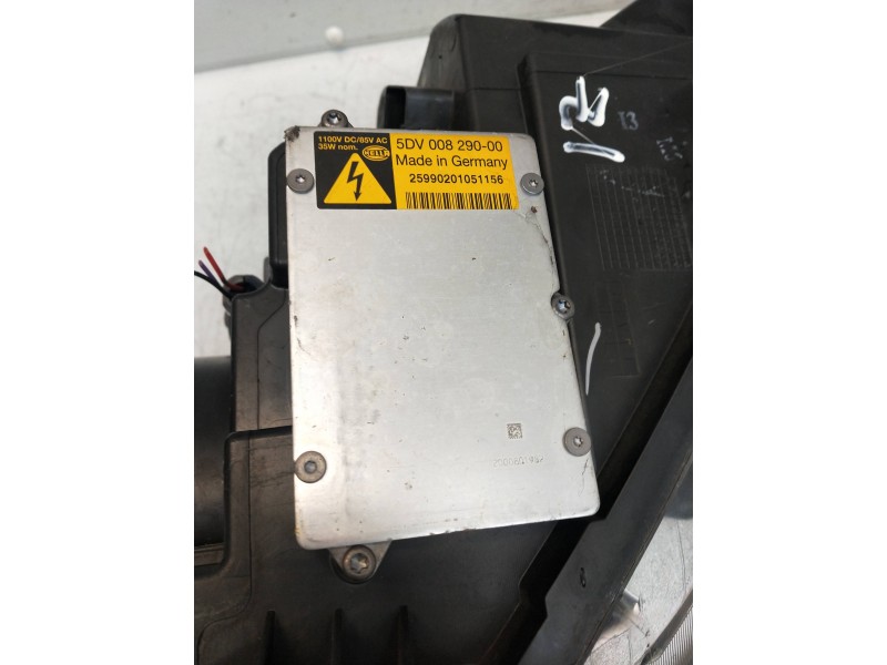 Recambio de faro izquierdo para nissan qashqai (j10) referencia OEM IAM 26060JD91B 1EF23804211 XENON