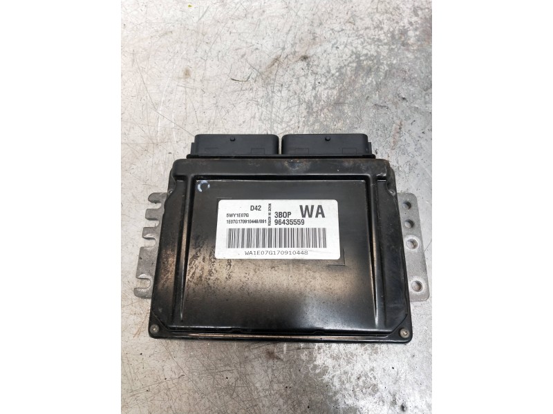 Recambio de centralita motor uce para chevrolet kalos referencia OEM IAM 96435559 5WY1E07G WA