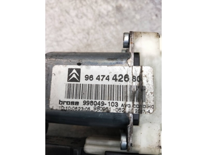 Recambio de elevalunas delantero izquierdo para citroen c4 coupe referencia OEM IAM 9647442680  3P