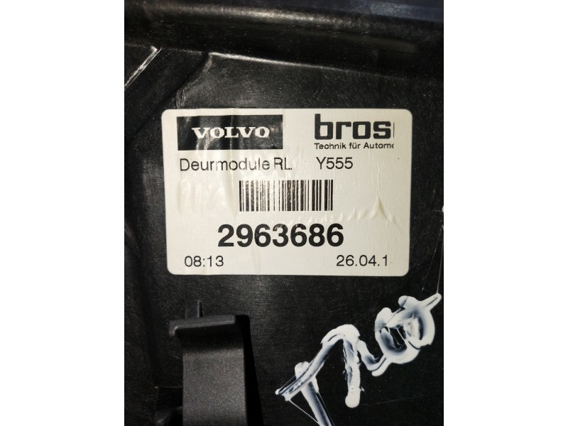 Recambio de elevalunas trasero izquierdo para volvo v40 referencia OEM IAM 2963686 31276217 5P