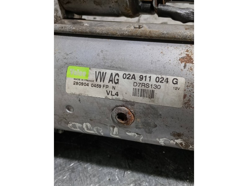 Recambio de motor arranque para seat ibiza (6l1) referencia OEM IAM 02A911024G  