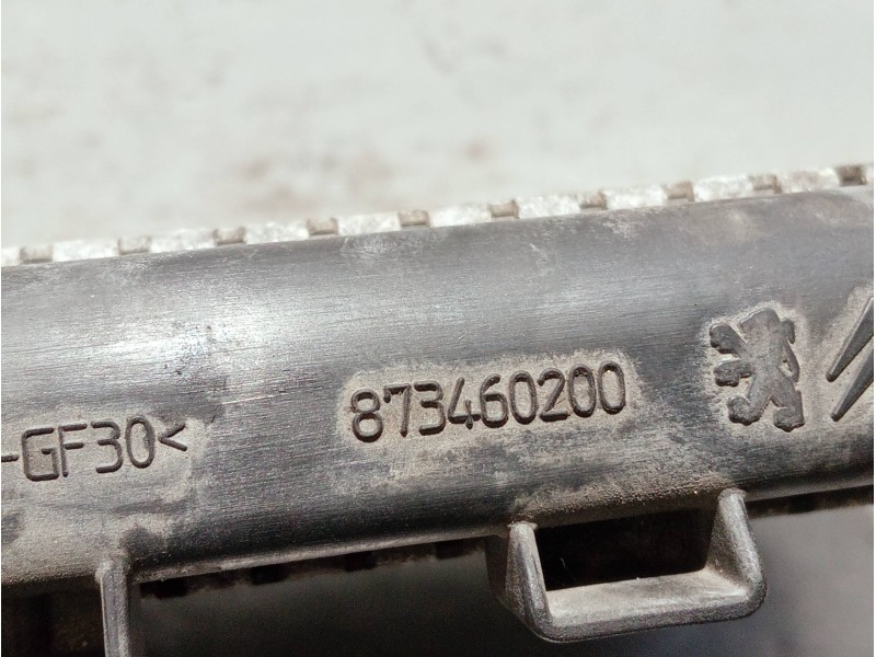 Recambio de radiador agua para peugeot 207 sw outdoor referencia OEM IAM 873460200  