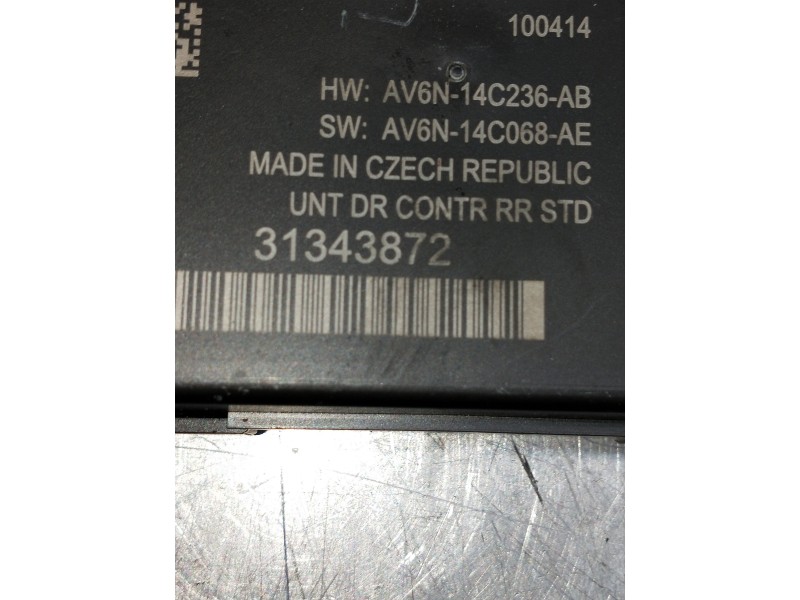 Recambio de modulo electronico para volvo v40 referencia OEM IAM 313443872 A2CS3304052 