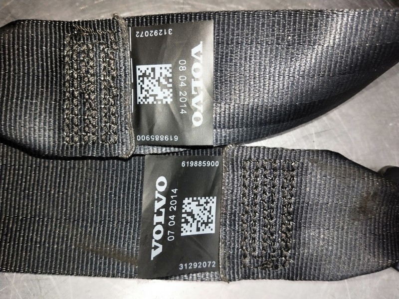 Recambio de juego cinturones trasero para volvo v40 referencia OEM IAM 619894600 07042014 08042014 5P