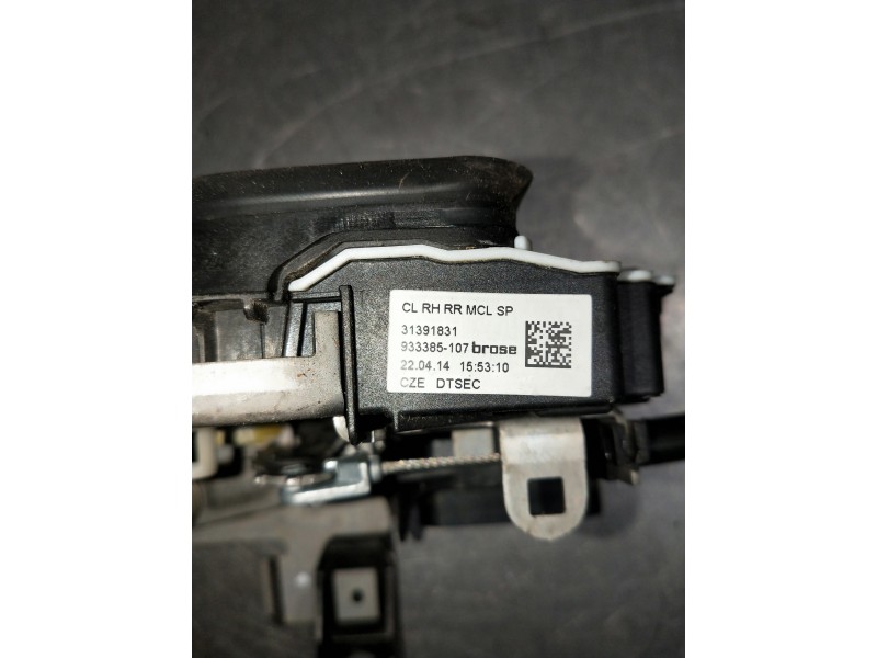 Recambio de motor cierre centralizado trasero derecho para volvo v40 referencia OEM IAM 31391831 933385107 5P