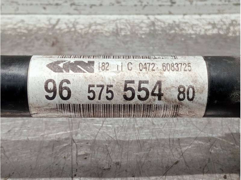 Recambio de transmision delantera izquierda para citroen c4 picasso referencia OEM IAM 9657555480 6083725 