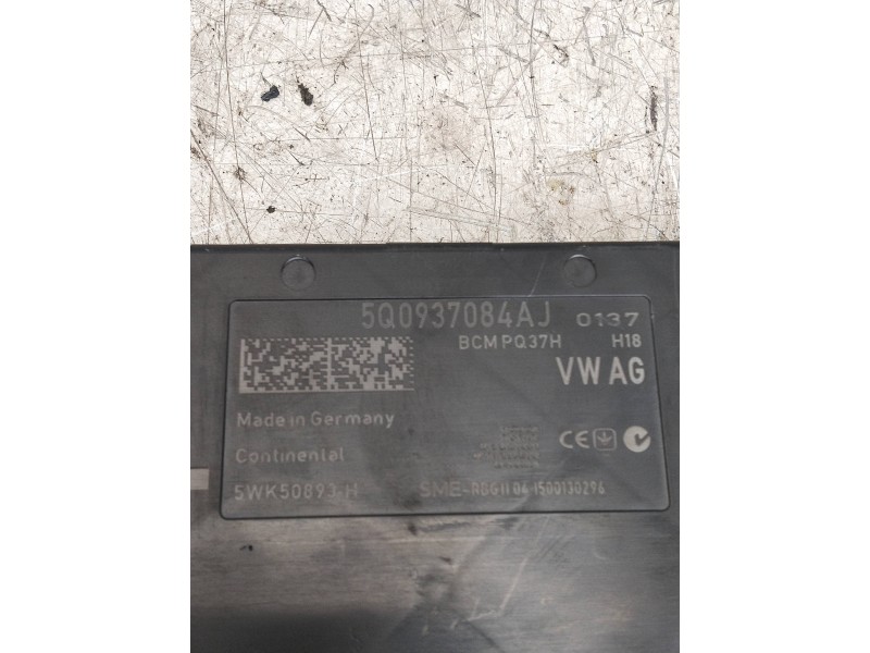 Recambio de modulo electronico para seat leon (5f1) referencia OEM IAM 5Q0937084AJ 5WK50893H 