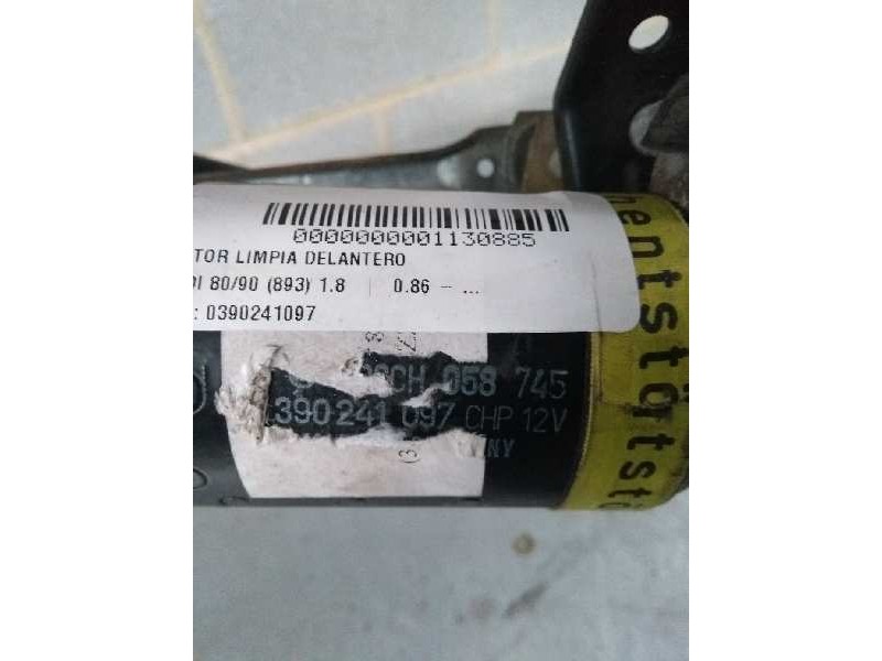 Recambio de motor limpia delantero para audi 80/90 (893) 1.8 referencia OEM IAM 0390241097  