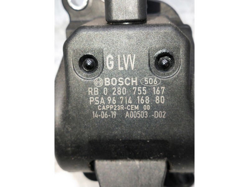 Recambio de potenciometro pedal para peugeot 5008 referencia OEM IAM 0280755167 9671416880 86ET194046525P