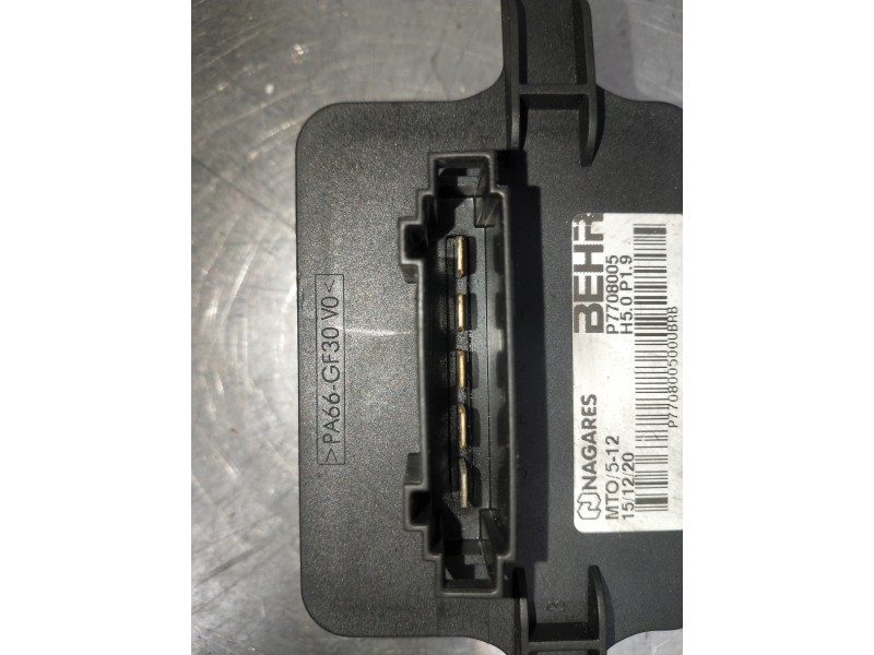 Recambio de resistencia calefaccion para peugeot 5008 referencia OEM IAM P7708005 P7700800500 