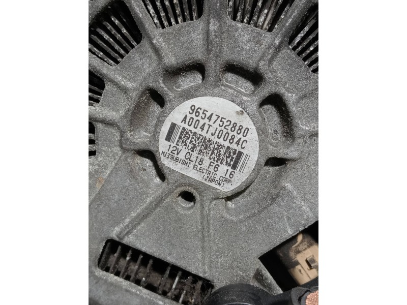 Recambio de alternador para peugeot 407 sw referencia OEM IAM 9654752880 A004TJ0084C 