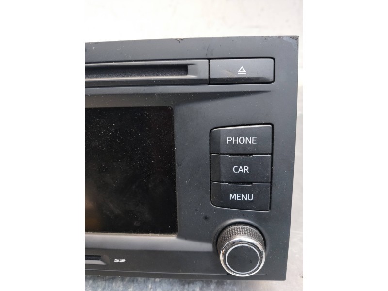 Recambio de sistema audio / radio cd para seat leon (5f1) referencia OEM IAM 5F0035869A  