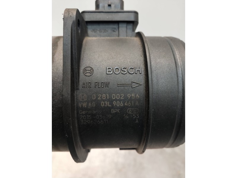 Recambio de caudalimetro para seat leon (5f1) referencia OEM IAM 0281002956 03L906461A 
