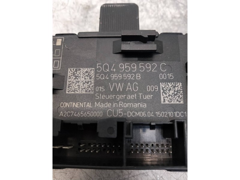 Recambio de modulo electronico para seat leon (5f1) referencia OEM IAM 5Q4959592C A2C7465650000 
