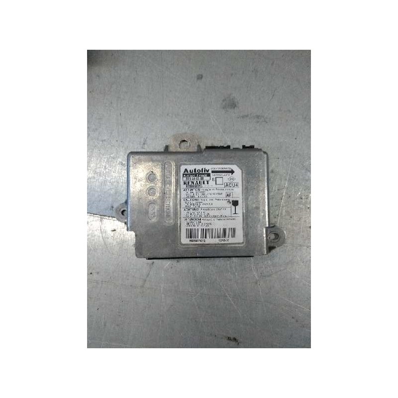 Recambio de centralita airbag para renault megane ii coupe/cabrio authentique referencia OEM IAM 605490500 8200682393 ACU4 77010