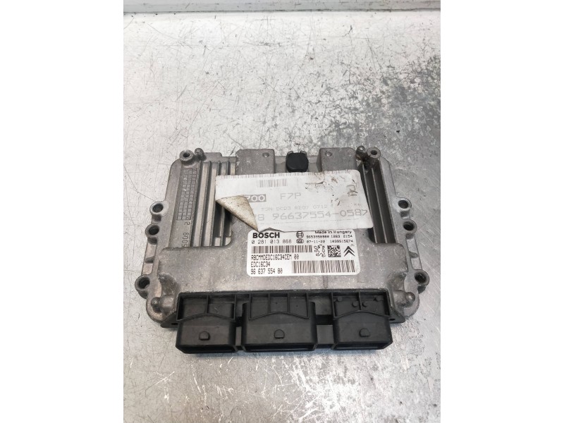 Recambio de centralita motor uce para peugeot 207 sw outdoor referencia OEM IAM 0281013868 9663755480 