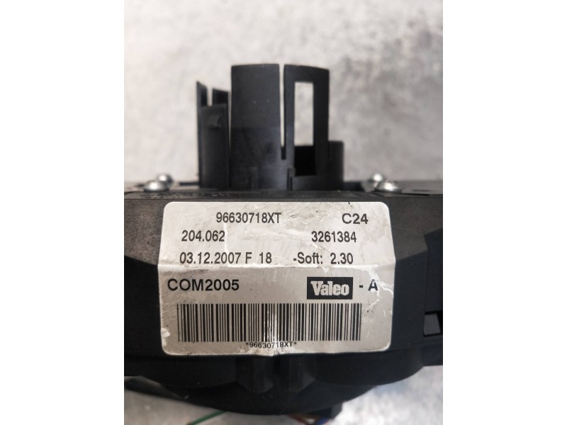 Recambio de mando luces para peugeot 207 sw outdoor referencia OEM IAM 96630718XT  