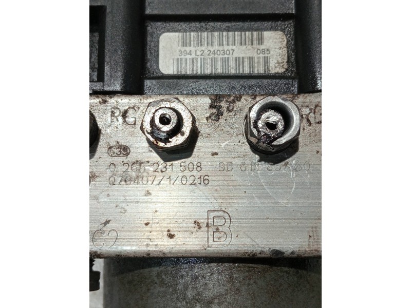 Recambio de abs para citroen c4 berlina referencia OEM IAM 0265800406 0265231508 9661886780