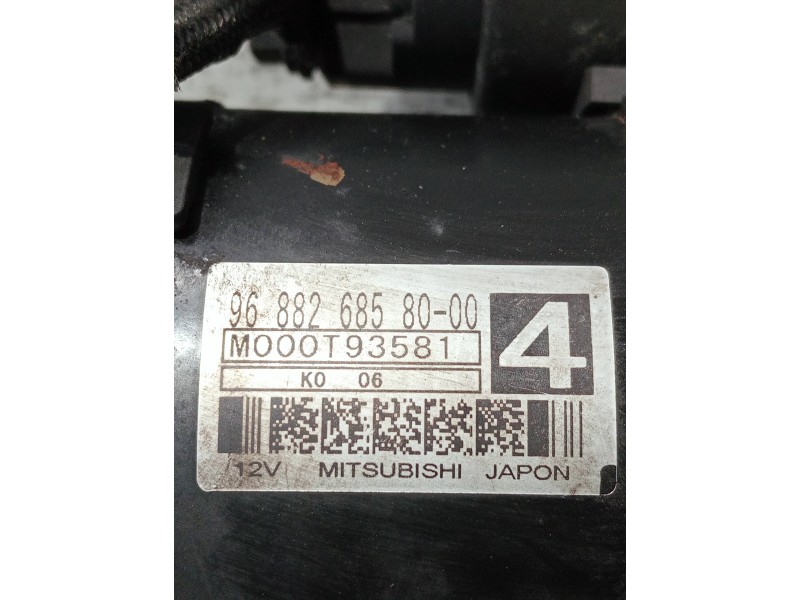 Recambio de motor arranque para citroen c4 berlina referencia OEM IAM 968826858000 M000T93581 