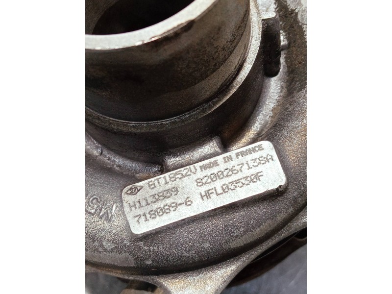Recambio de turbocompresor para renault espace iv (jk0) referencia OEM IAM 8200267138A 7180896 GT1852V