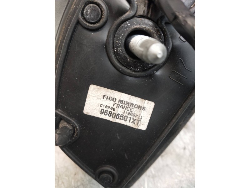 Recambio de retrovisor derecho para peugeot 207 sw outdoor referencia OEM IAM 96806501XT  ELECTRICO/INTERMITENTE