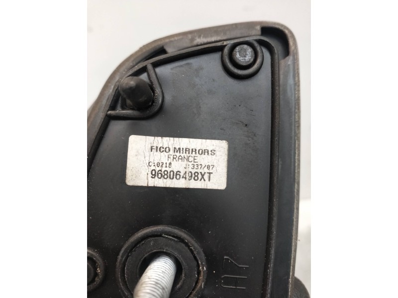 Recambio de retrovisor izquierdo para peugeot 207 sw outdoor referencia OEM IAM 96806498XT  ELECTRICO/INTERMITENTE