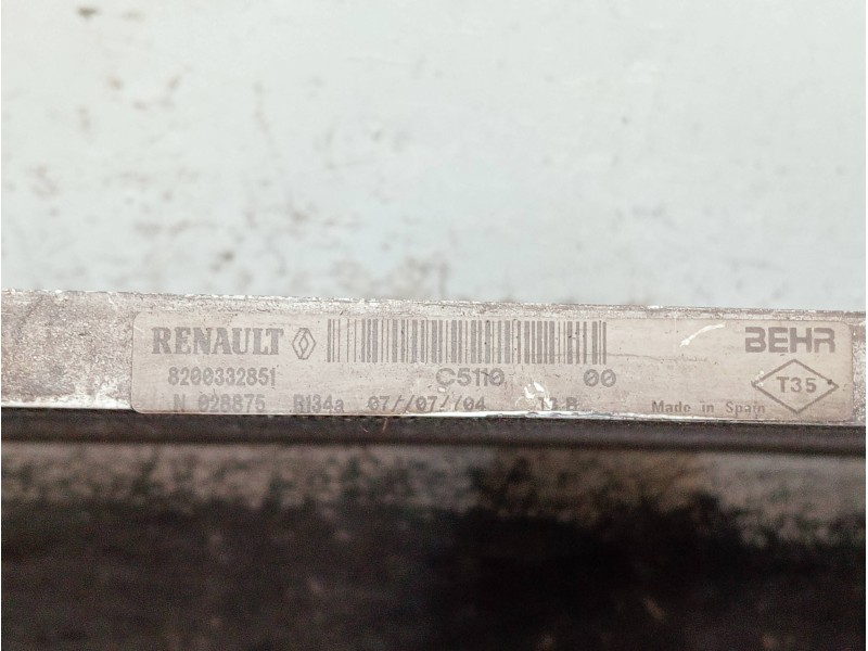 Recambio de condensador / radiador aire acondicionado para renault espace iv (jk0) referencia OEM IAM 8200332851  