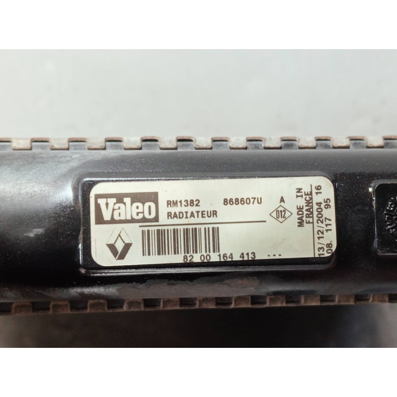 Recambio de radiador agua para renault clio ii fase ii (b/cb0) referencia OEM IAM 8200164413 868607U RM1382